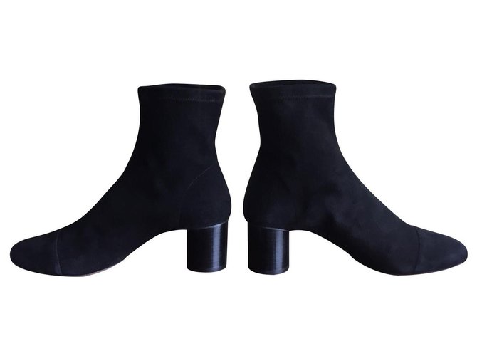 Isabel Marant DATSY Boots Suede Black 