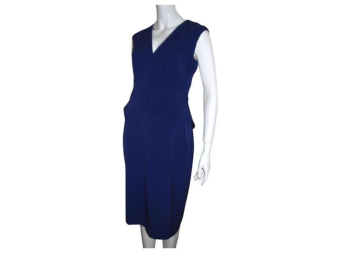 Vince Camuto Roy Kleid mit Schößchen lila