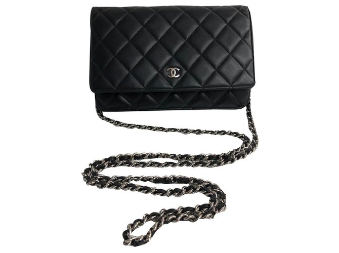 Chanel Classic Woc Black Leather  ref.142097