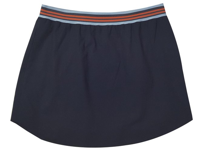 Viktor & Rolf Skirts Multiple colors Navy blue Cotton Viscose  ref.142126