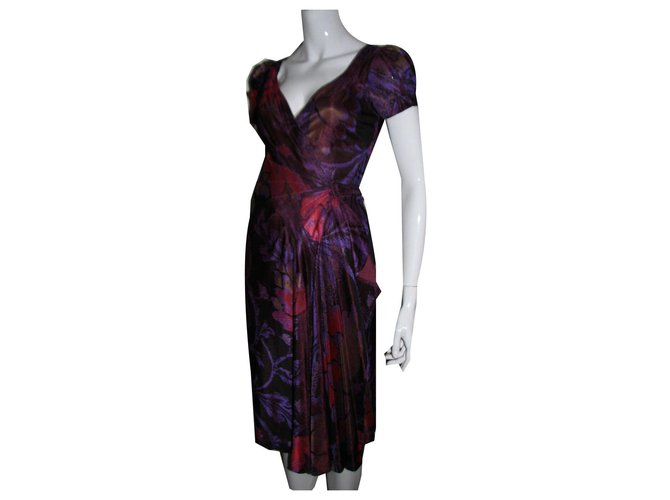 Diane Von Furstenberg Rare vintage wrap dress Multiple colors Viscose  ref.142184