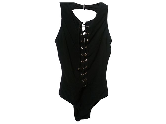Autre Marque Costume da bagno 1 pezzo Karla Colletto Nero