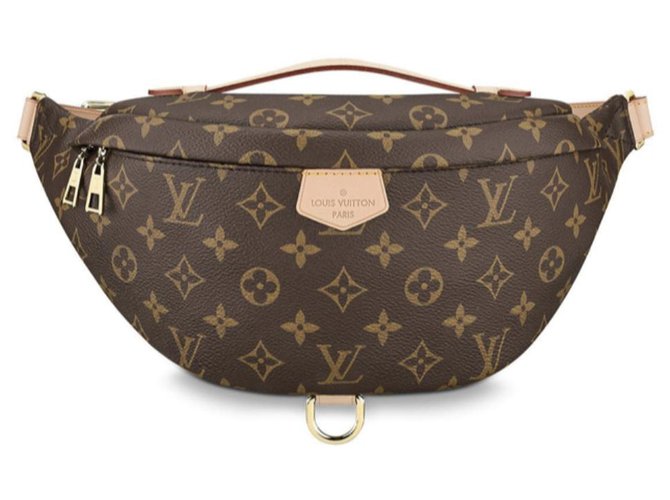 Louis Vuitton Handbags Brown Leather  ref.142231