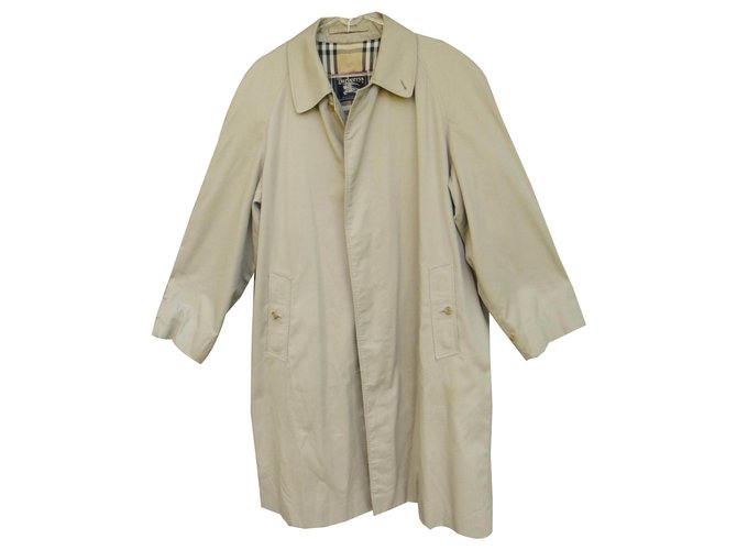 Burberry imperméable Burerry vintage t 50 Coton Polyester Beige  ref.142257