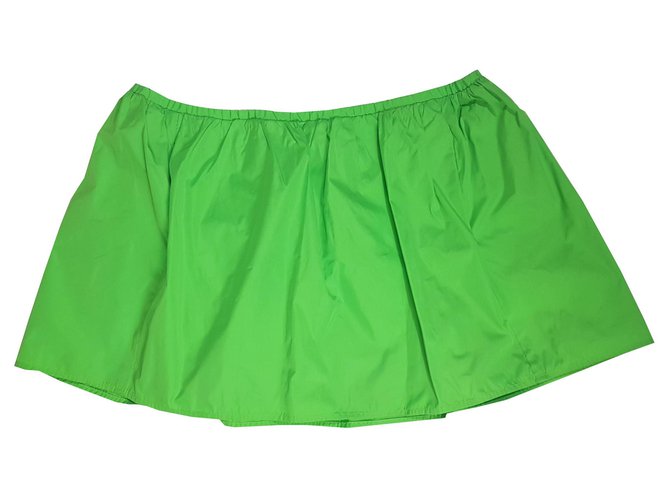 Pinko Skirts Green Polyester  ref.142262