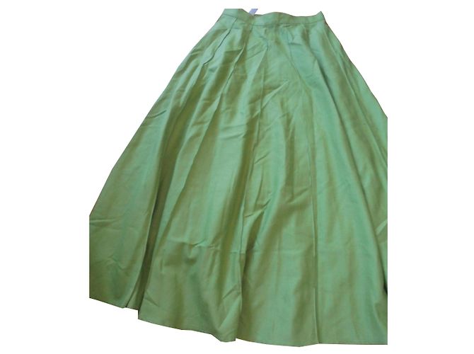 GONNA SALTA LUNGA CON SECCHIO KENZO PARIGI Verde oliva