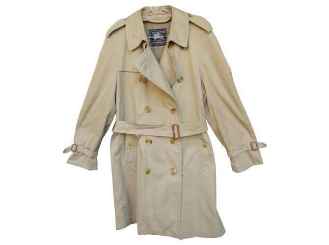 Burberry Vintage Trencher 50 Light brown Cotton  ref.142364