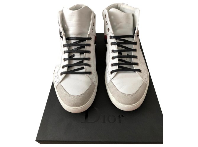 Christian Dior Leather high trainers 