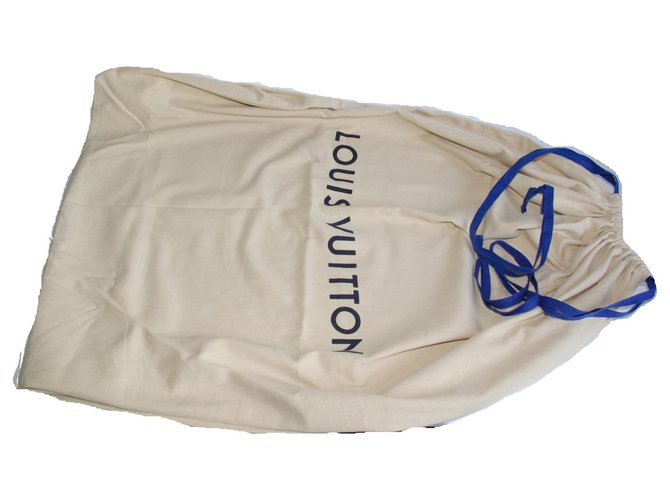 Louis Vuitton Large Dust Bag Drawstring Beige 24x20x6.5