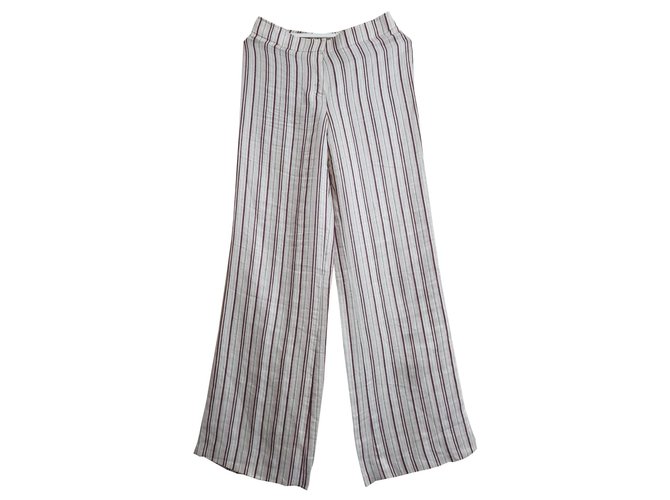Hugo Boss Pants, leggings Multiple colors Linen  ref.142714