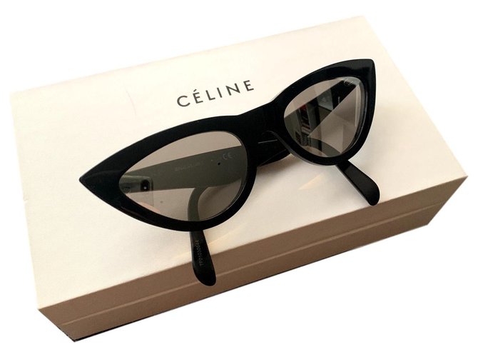 Céline Cateye Black Acetate  ref.142743