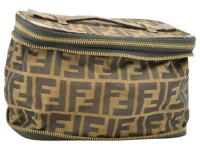 Fendi Zucca Pouch Cachi  ref.142901