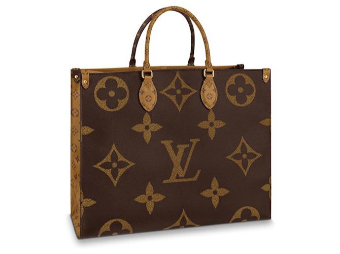 Louis Vuitton Onthego handbag new Brown  ref.143063