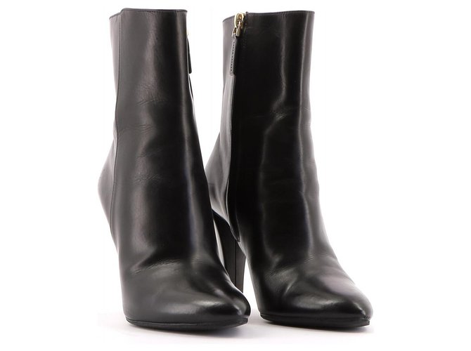 Ralph Lauren Ankle Boots / Low Boots Black Leather  ref.143131