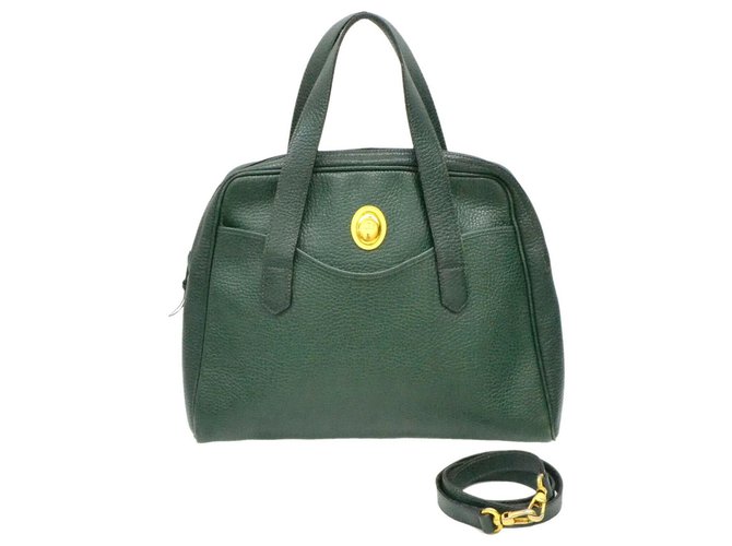 DIOR Handbags T. Leather Green ref.916846 - Joli Closet