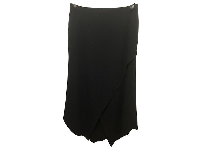 Asymmetric Escada skirt Black