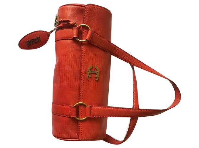 Just Cavalli Handbags Coral Leather  ref.143245
