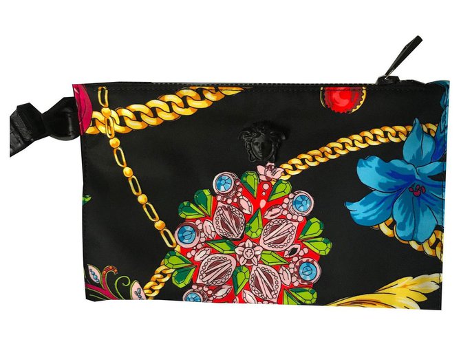 Versace Clutch bags Multiple colors Nylon  ref.143246