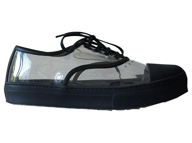Céline Sneaker aus Leder Schwarz