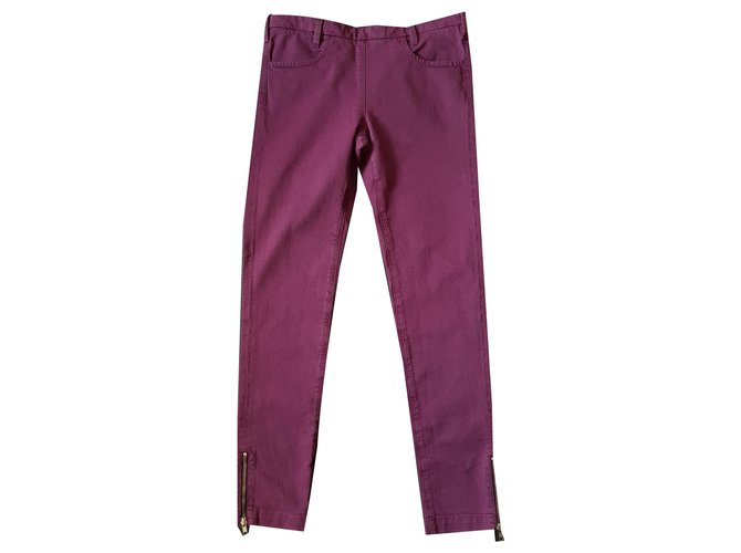Baum und Pferdgarten Jeans Purple Cotton Elastane  ref.143324