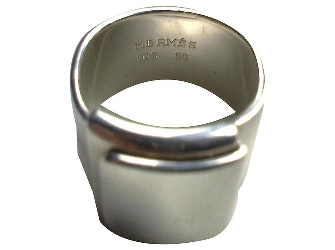 Hermès ANELLO PIEGHEVOLE Argento Argento