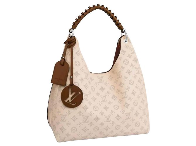 Beverly Louis Vuitton Carmel Hobo Bege