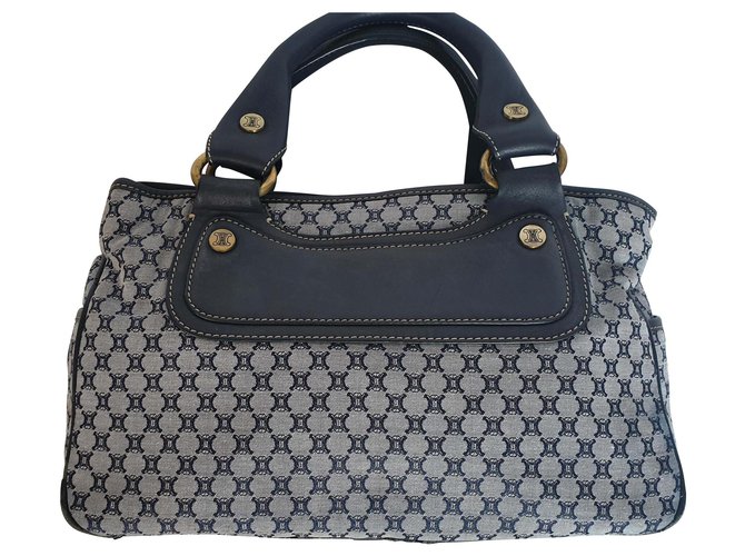 Céline Blue Boogie bag Leather  ref.143516