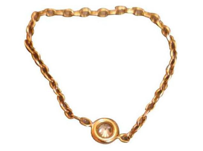 Hermoso anillo Dior mimi si Dorado Oro amarillo  ref.143554