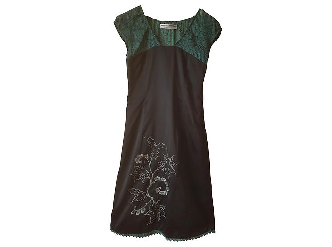 Robe Munthe Plus Simonsen en soie et coton M Multicolore