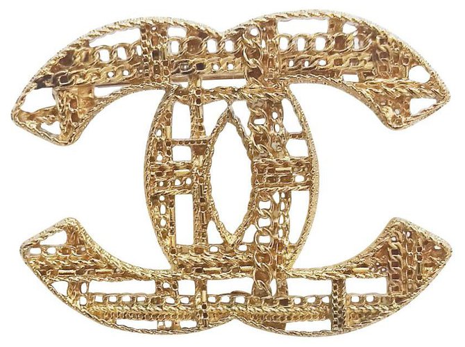 Cambon Chanel Mini Marcie Golden Metal  ref.144051