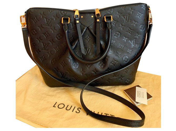 Louis Vuitton Mazarine MM Empreinte Leather Noir Cuir ref.144072 - Joli  Closet
