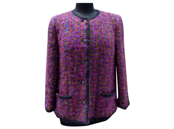 Chanel jacket Multiple colors Wool  ref.144096