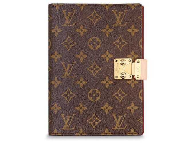Louis Vuitton notebook new Brown