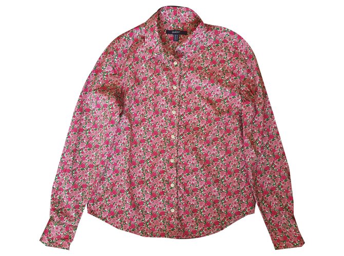 floral cotton shirt