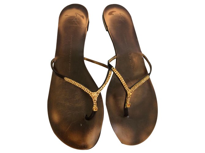 leather barefoot sandals