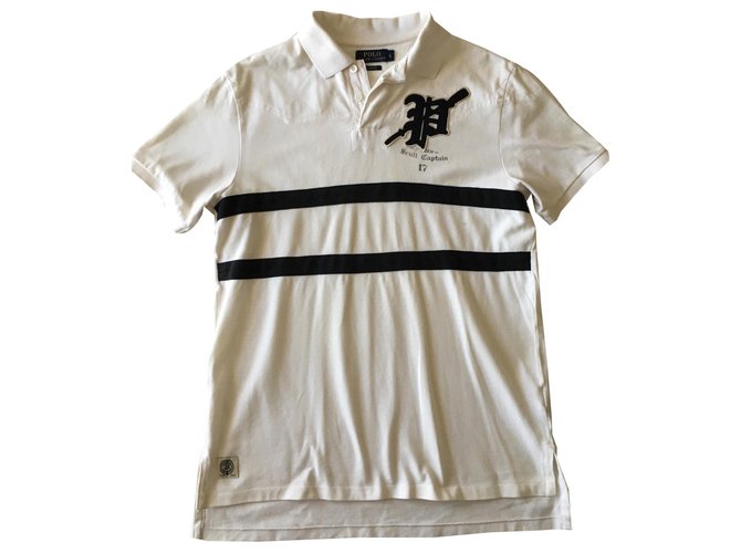 Polo Ralph Lauren Shirts White Cotton  ref.144195