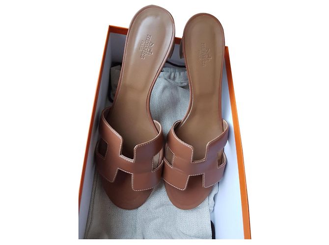Hermès Hermes Oasis sandals Brown