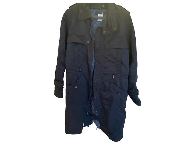 Just Cavalli Coat and raincoat man Black