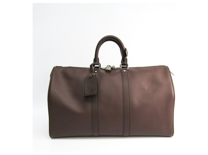 Vuitton Epi Keepall 45 Leather ref.144463 - Closet