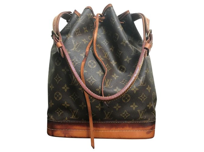 Louis Vuitton Monogram Noe GM - Brown Shoulder Bags, Handbags