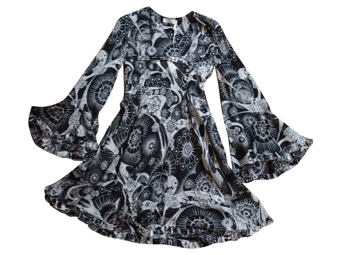 Chloé Dresses Black Silk  ref.144658