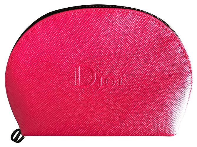 Bolso Dior Fucsia de Cuero Sintético