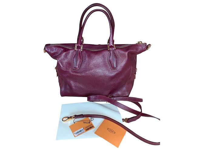 Tod's Modèle D-Cube soft Bowletto Bordeaux