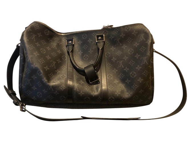Louis Vuitton keepall new Grey  ref.144724