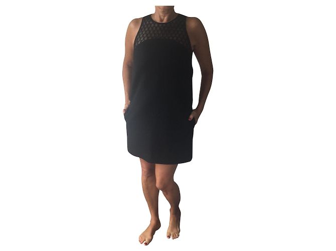 Maje Schwarzes Kleid Größe 2