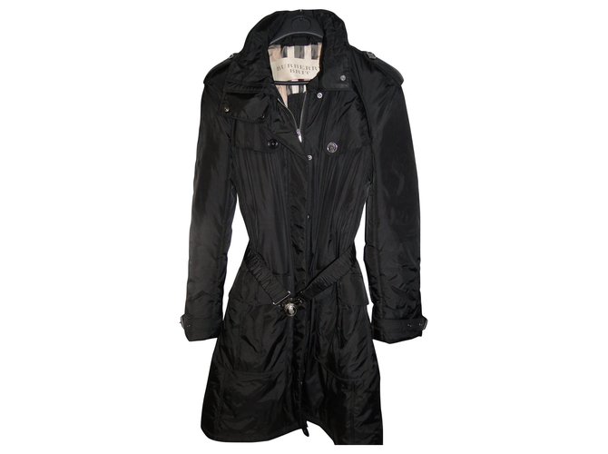 Burberry Brit Trench Coat, Burberry Brit Polyester Trench Coat