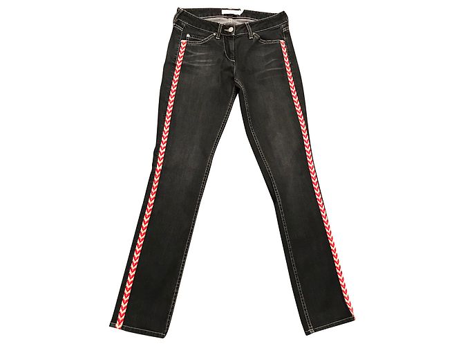 Vaqueros Slim Isabel Marant Etoile Grises