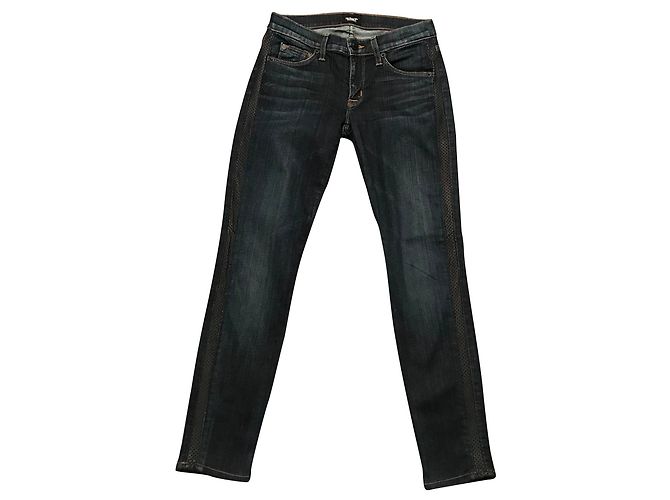 Jeans Slim Hudson Blu