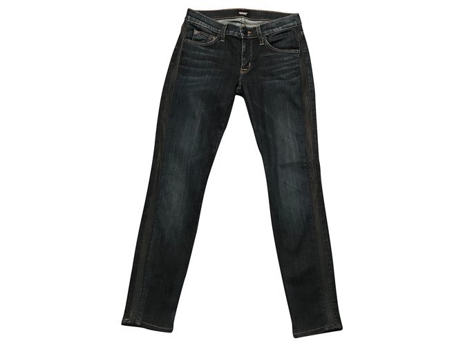 Hudson Jeans Azul Algodão Elastano  ref.144763