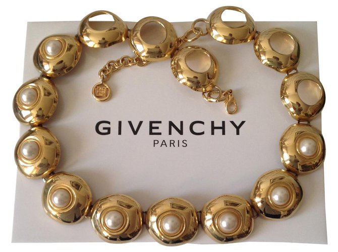 Givenchy 100% VINTAGE Dourado Metal  ref.145052